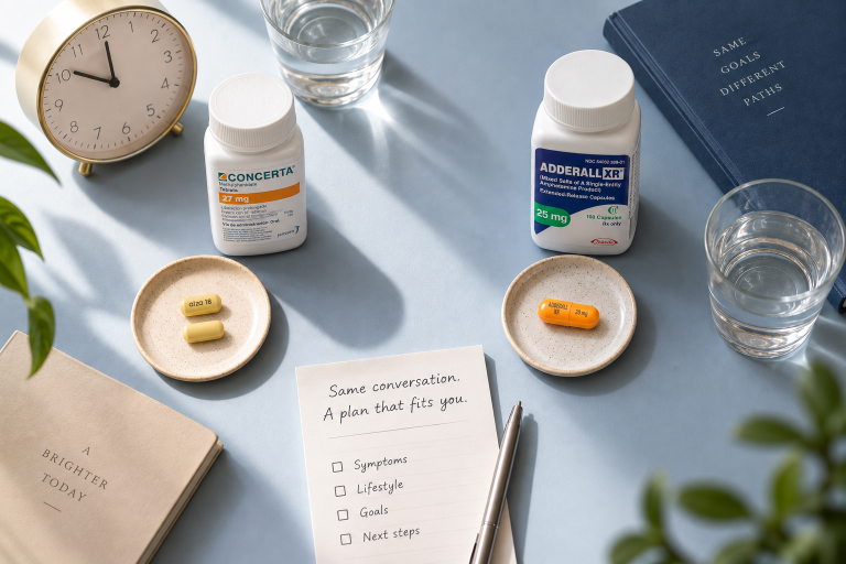Concerta&nbsp;vs Adderall